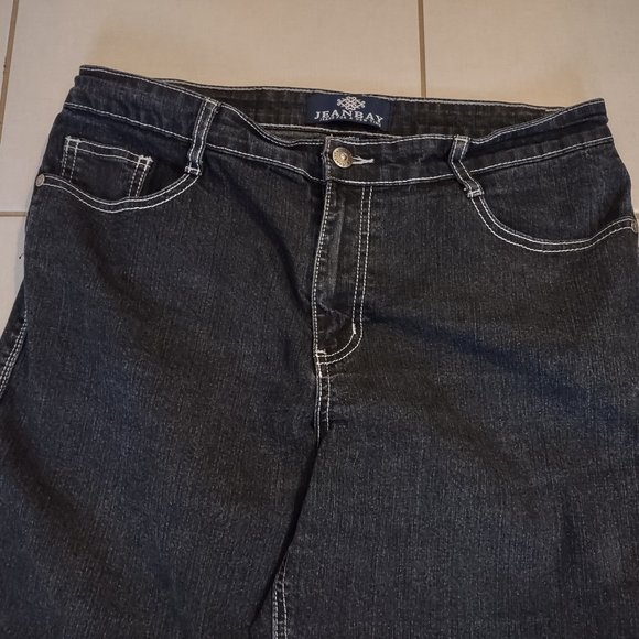 JEAN BAY Women's W32L38 Blue Jeans Pre-owned - Picture 6 of 9